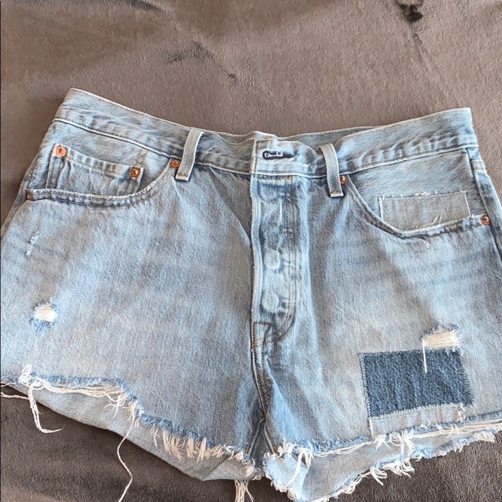 Levi denim shorts